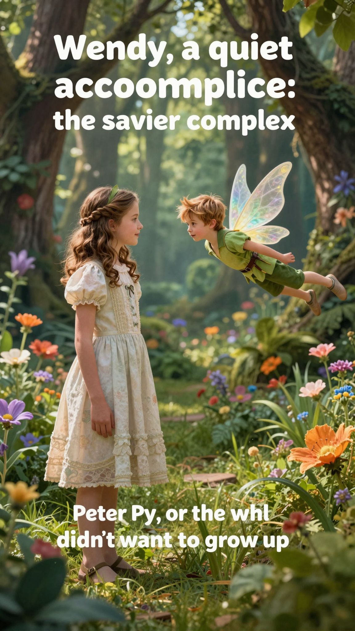 Wendy szerepe a megmentésben tükrözi a női esszenciát.