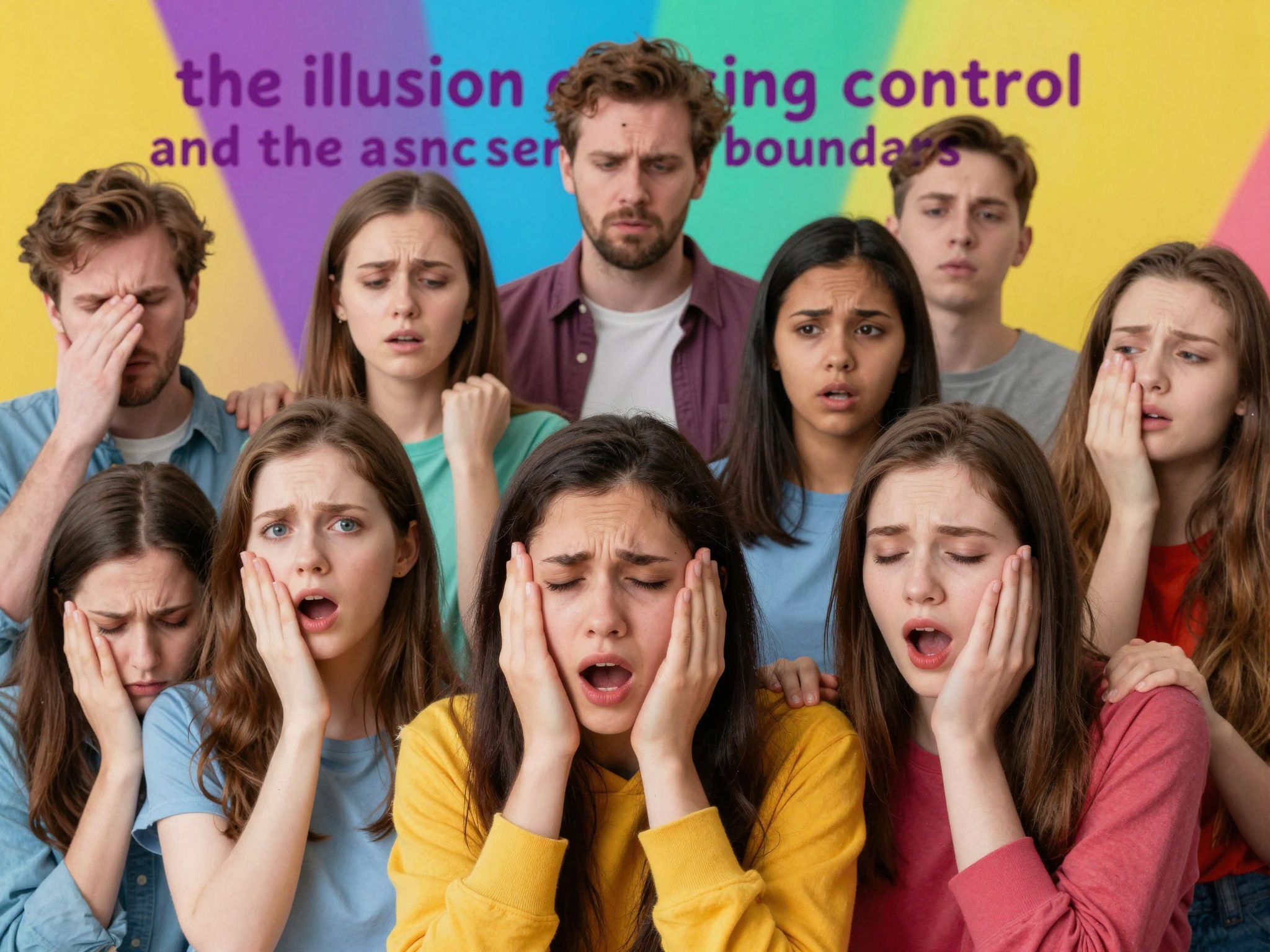 A kontrollvesztés fokozza a szorongás érzését és határokat.