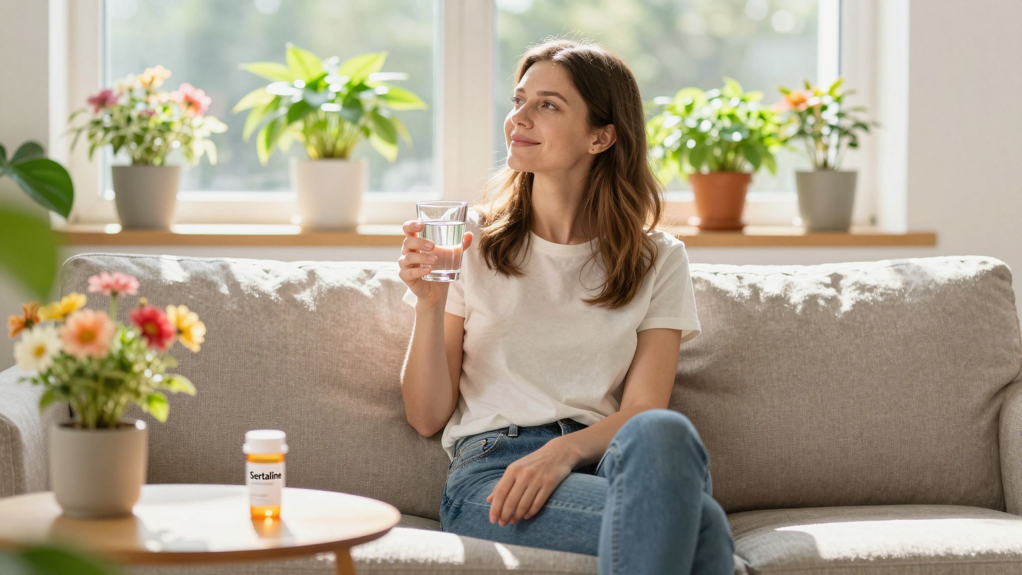 A szertralin gyakori mellékhatásai közé tartozik az álmosság.