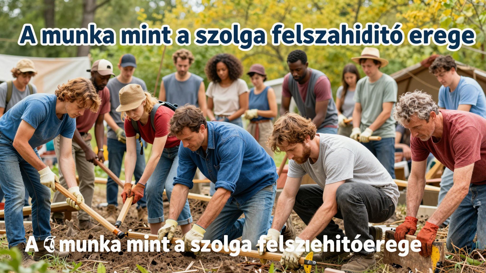 A munka felszabadítja az embert az alávetettségtől.