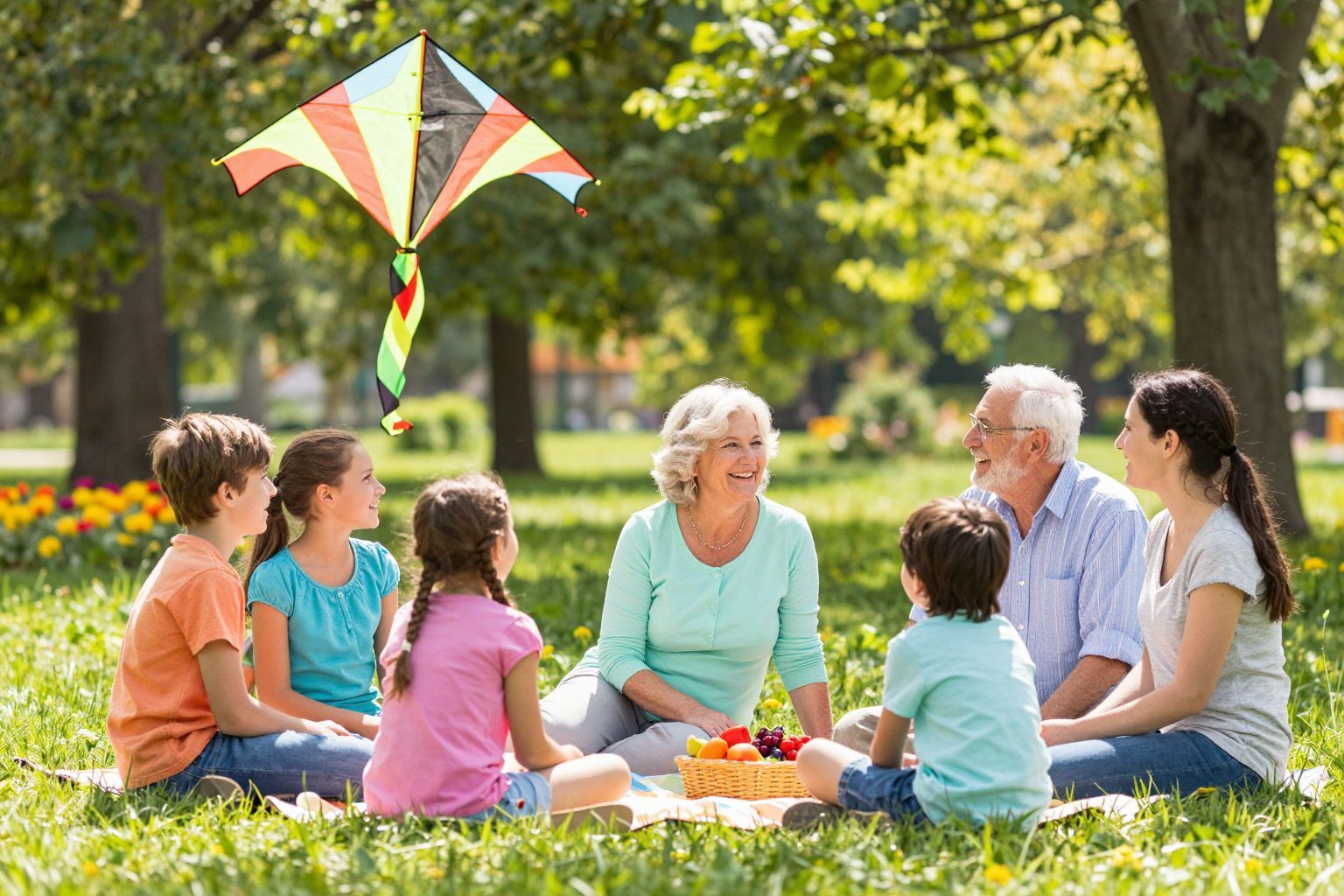 A nagyszülők támogatása erősíti a családi kötelékeket.