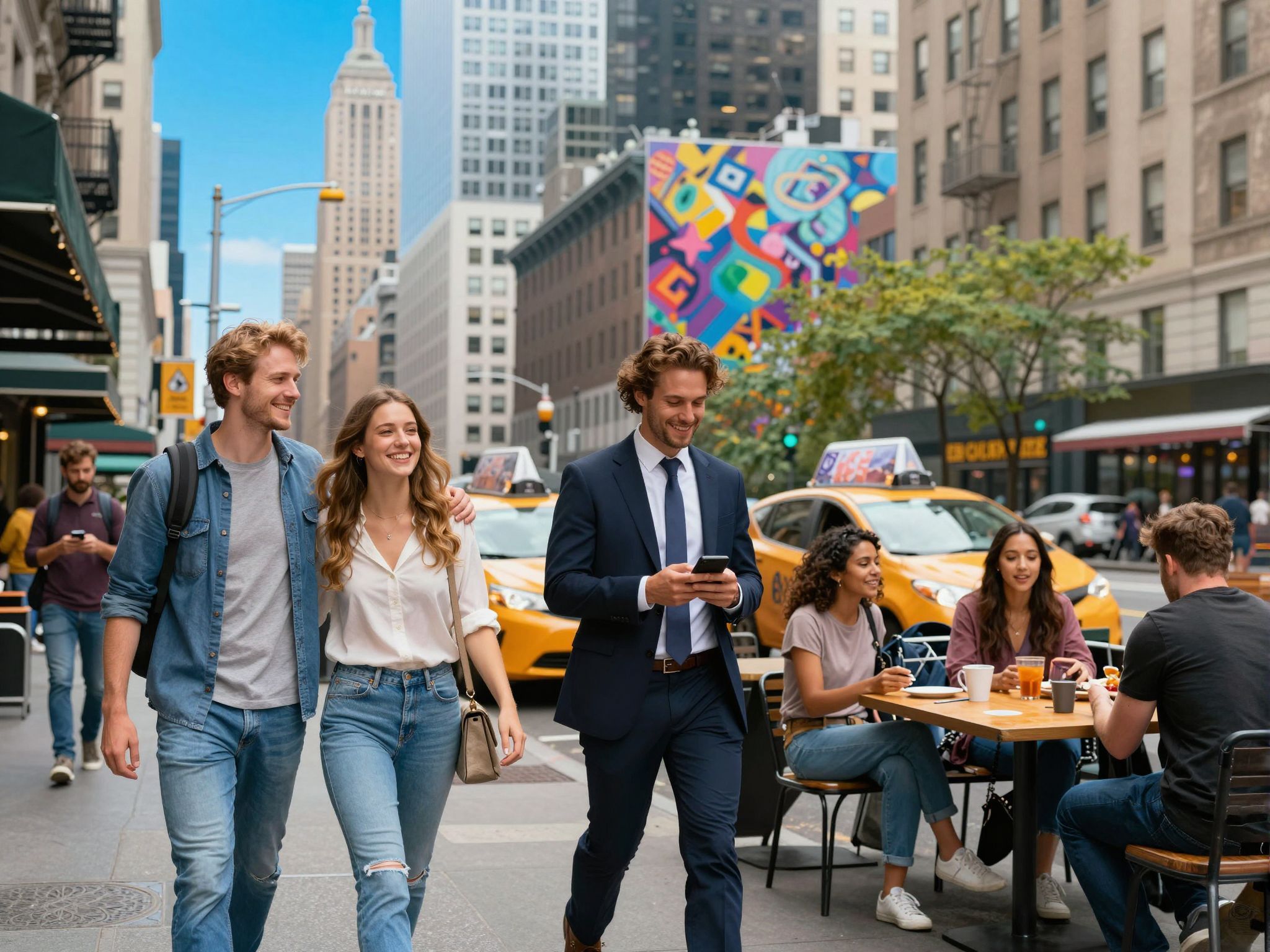 A Jóbarátok New York-i világa a siker vágyát tükrözi.