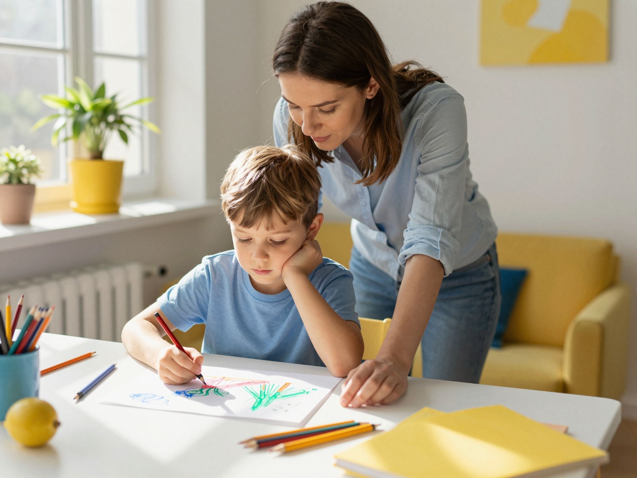 Szakember támogathatja a gyermekek érzelmi feldolgozását.