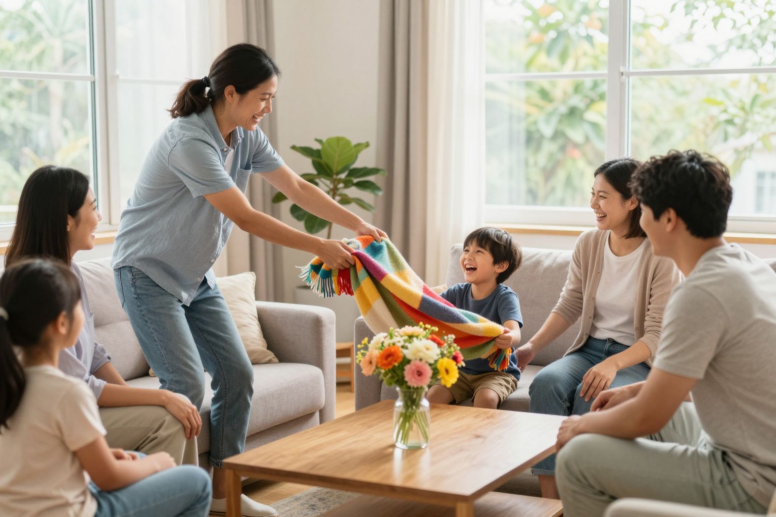 A figyelmesség erősíti a családi kötelékeket és a szeretetet.