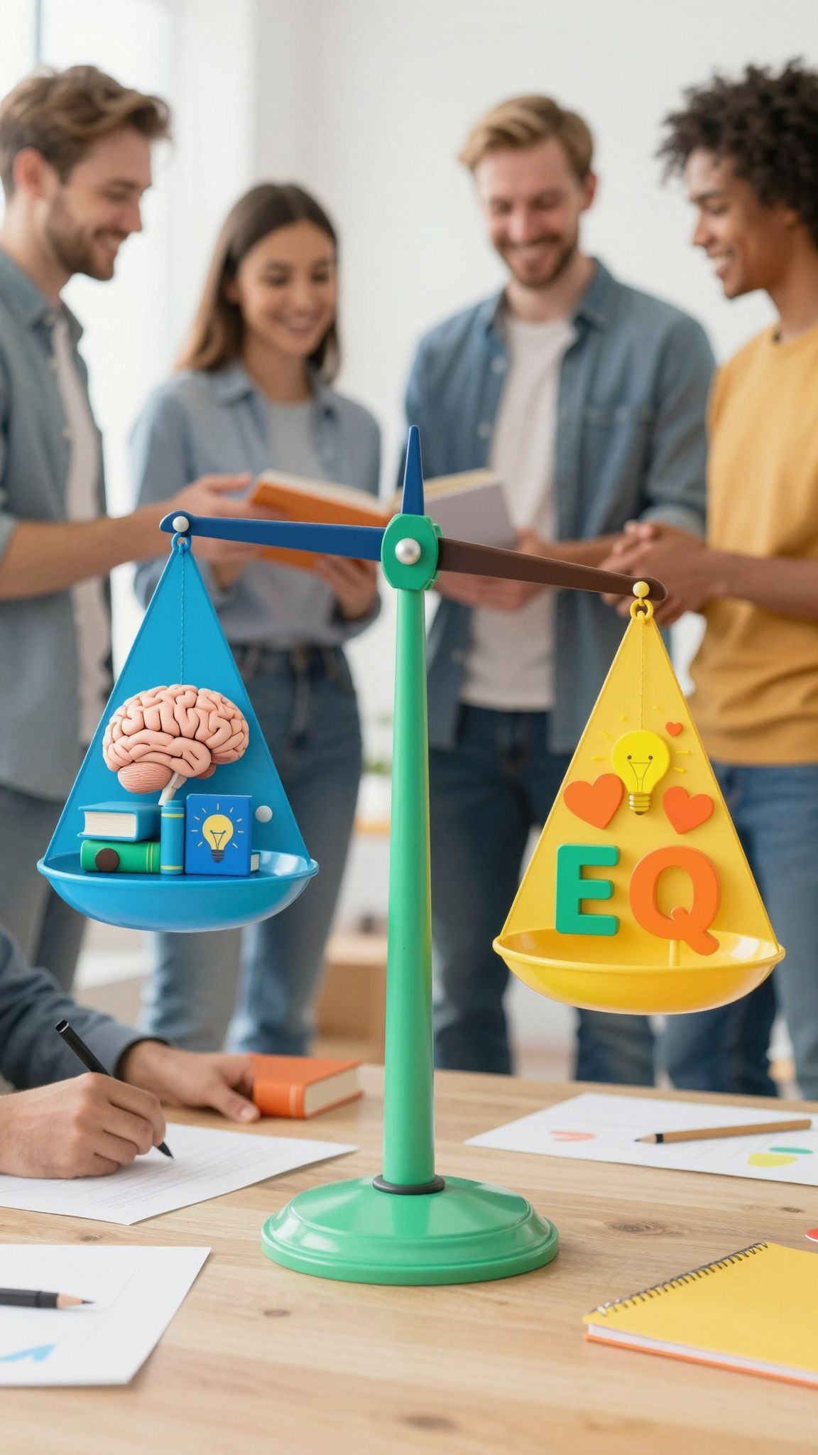 Az IQ és az EQ harmonikus együttélése javítja a kapcsolatok minőségét.
