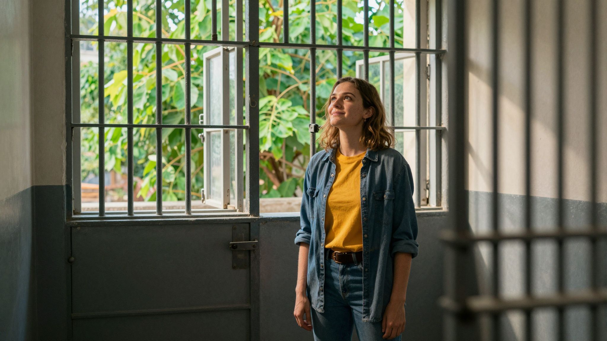 A belső szabadság kulcsfontosságú a fogság elviselésében.