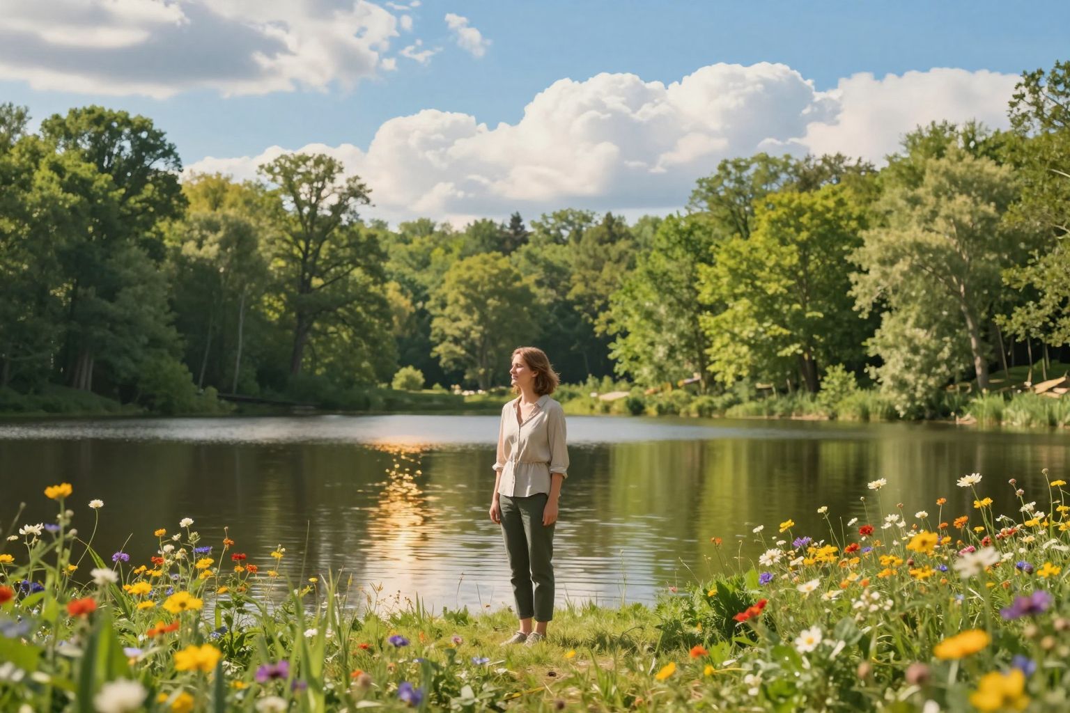 A csend segíti a belső béke megtalálását.