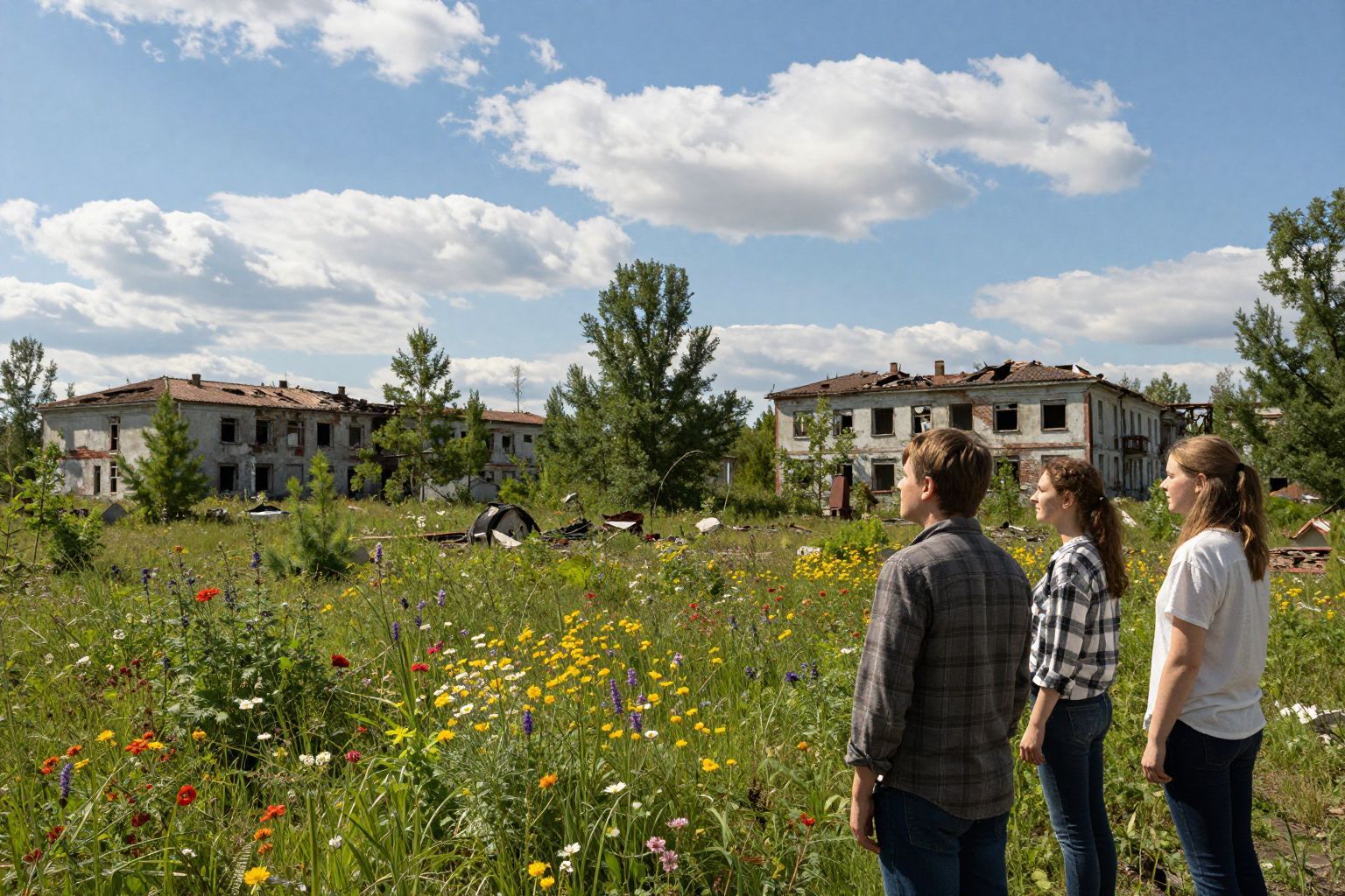 Csernobil szelleme még mindig itt lebeg a csendben.