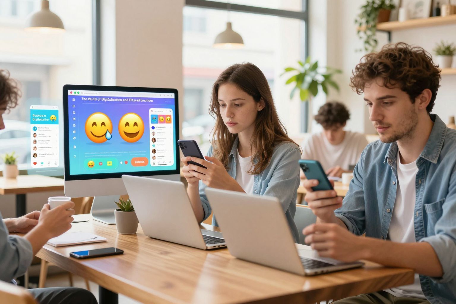 A digitális világban az érzelmek gyakran torzítva jelennek meg.