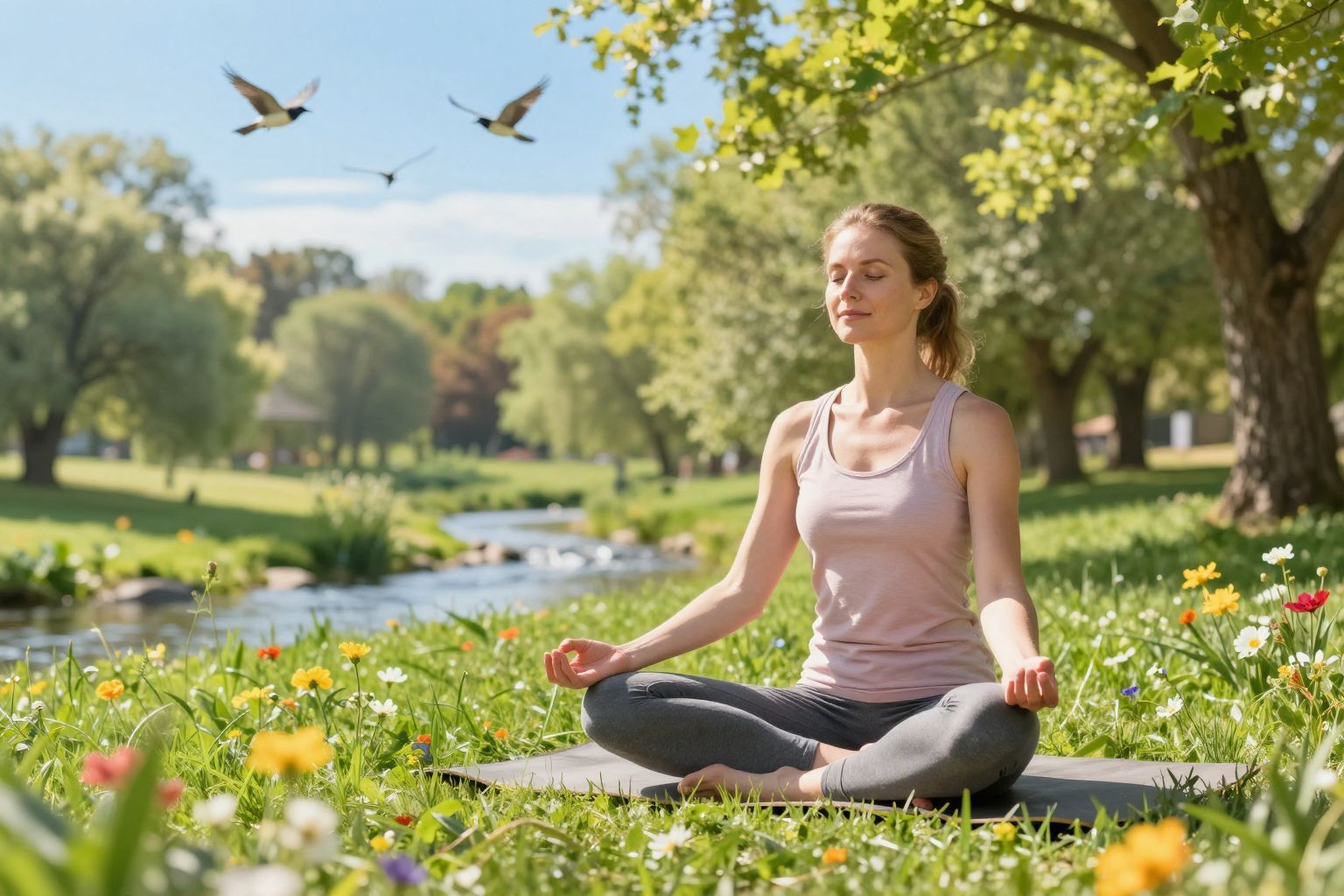 A meditáció csökkenti a stresszt, javítja a fizikai egészséget.