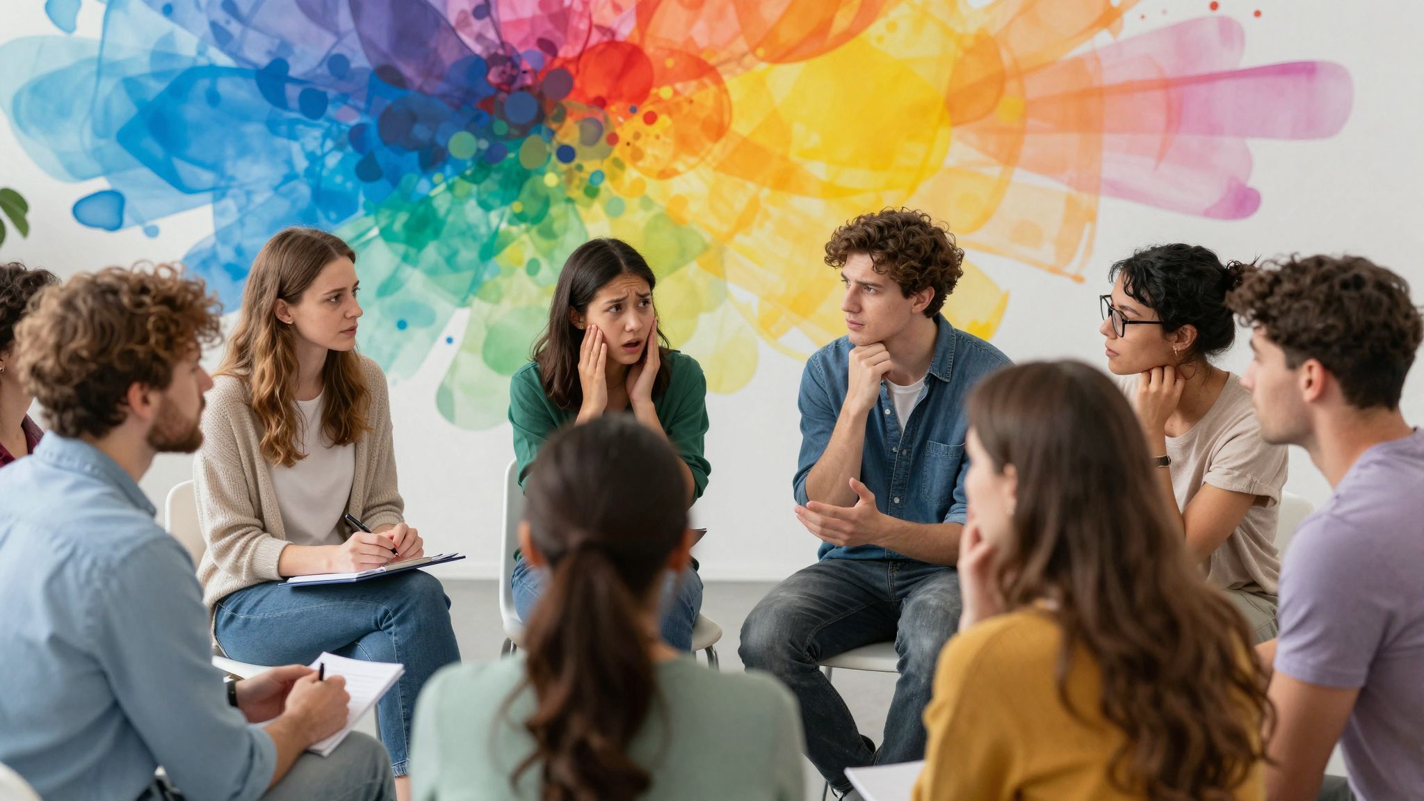 A depresszió befolyásolja a színek érzékelését és észlelését.