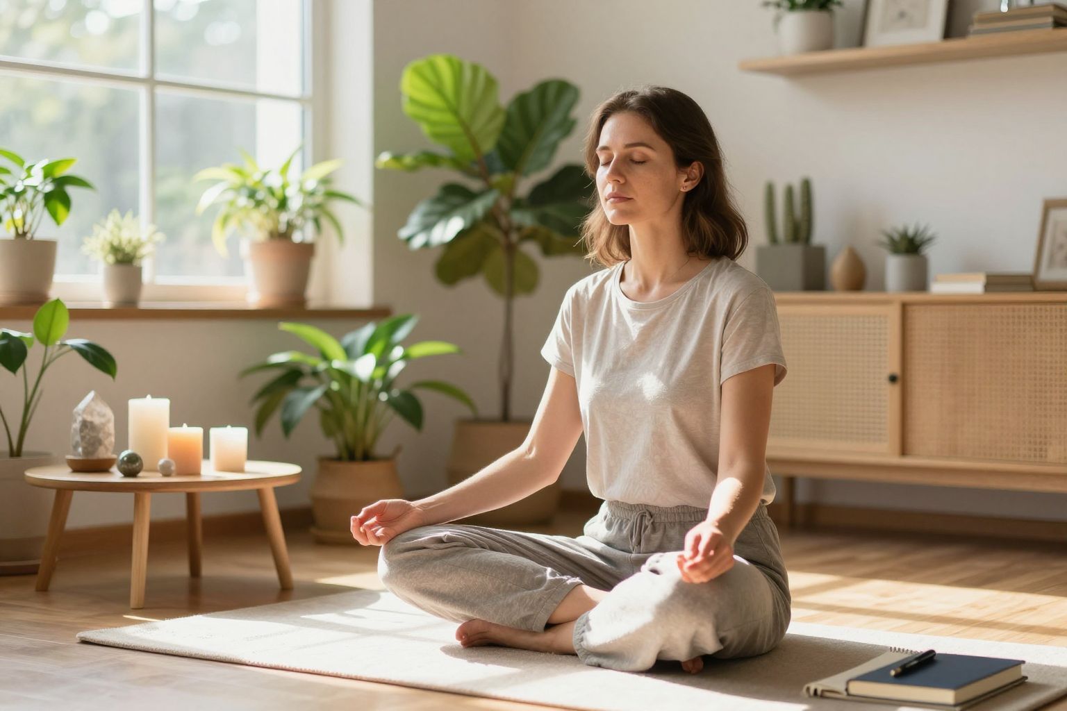 A gondolatok címkézése segít a figyelem fókuszálásában.