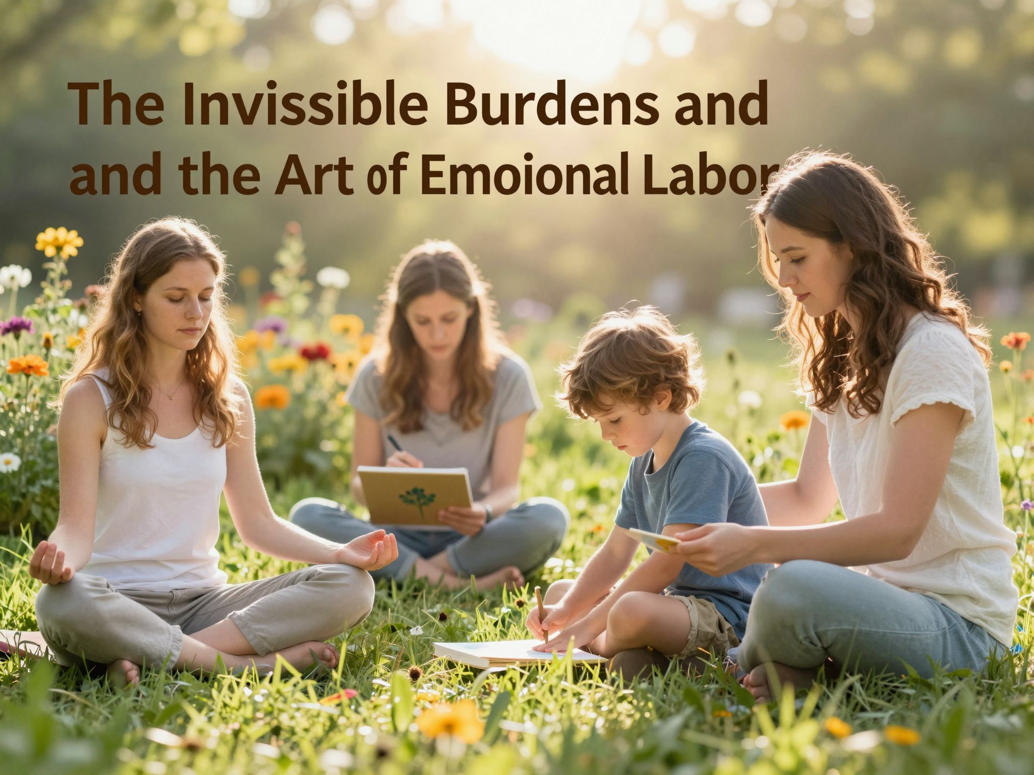 A láthatatlan terhek gyakran a nők vállát nyomják.