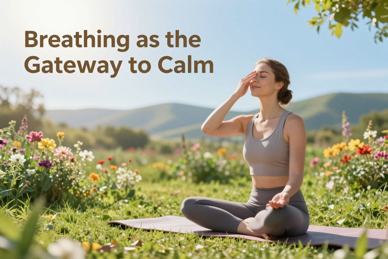 A tudatos légzés segít csökkenteni a stresszt és szorongást.