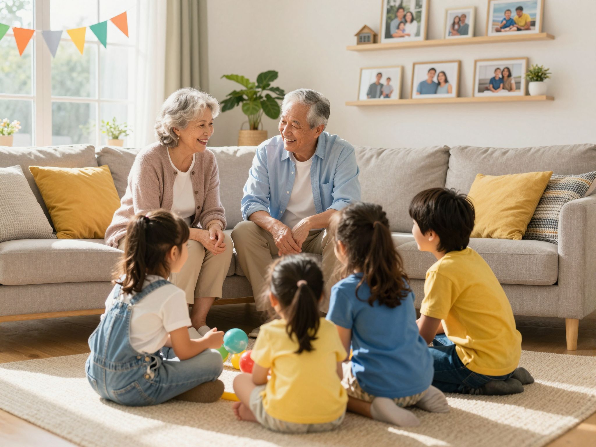 A nagyszülők támogatása segíthet a gyerekek érzelmi feldolgozásában.