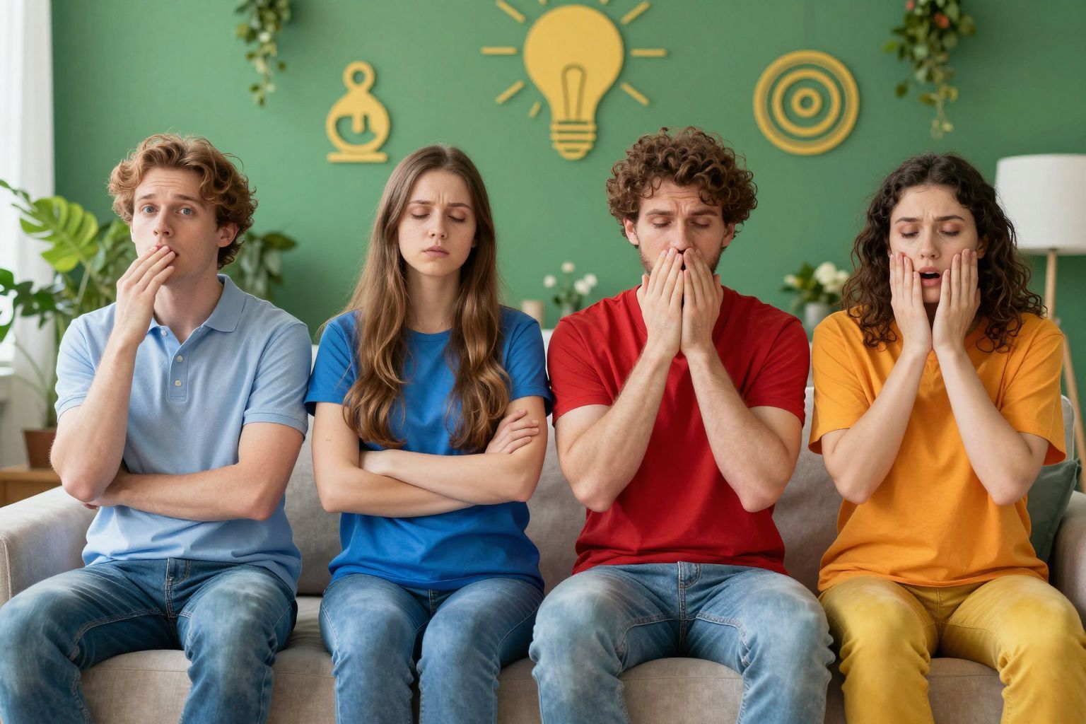 A négy lovas gyakori konfliktusmintákat jelöli meg párkapcsolatokban.