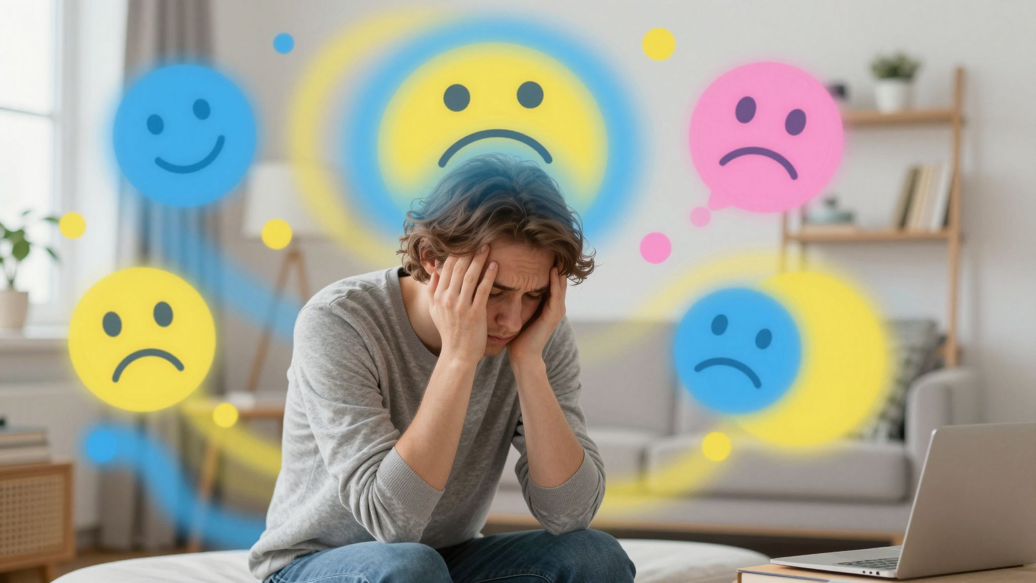 A szorongás torzíthatja az érzelmi érvelésünket.