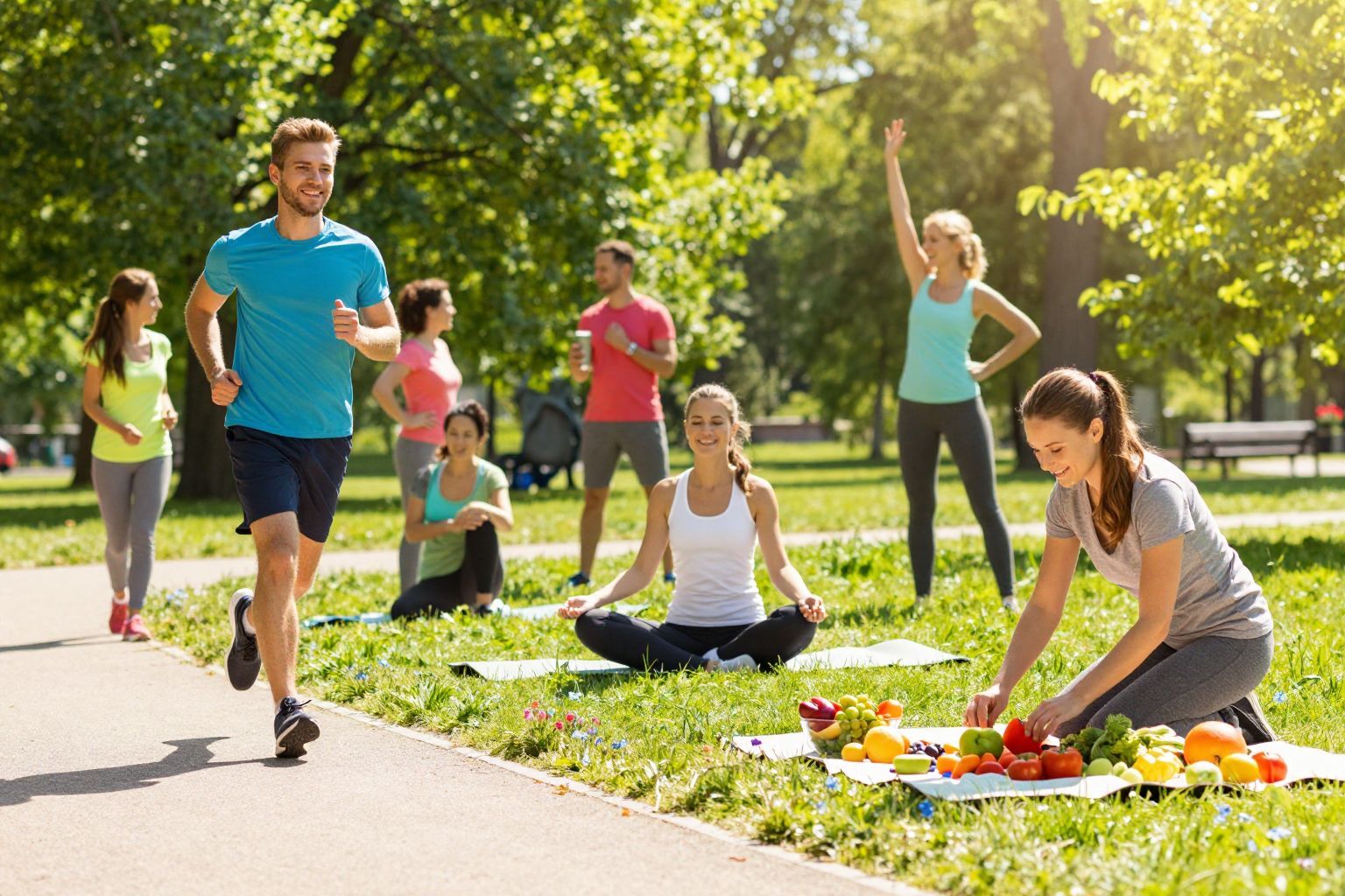 Az egészséges életmód javítja a memória megtartását.