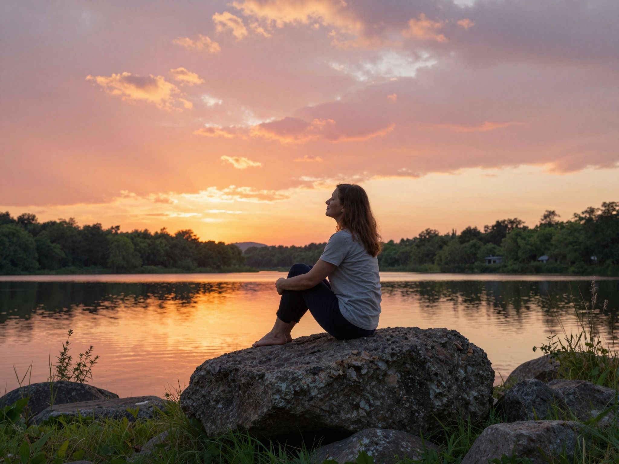 Az egyedüllét lehetőséget ad a belső béke megtalálására.