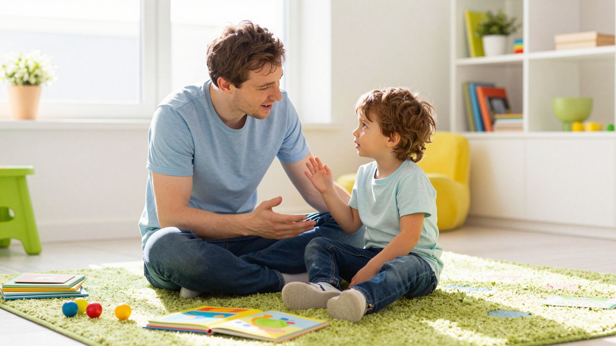 Az érzelmi validálás segít a gyermekek önértékelésében.