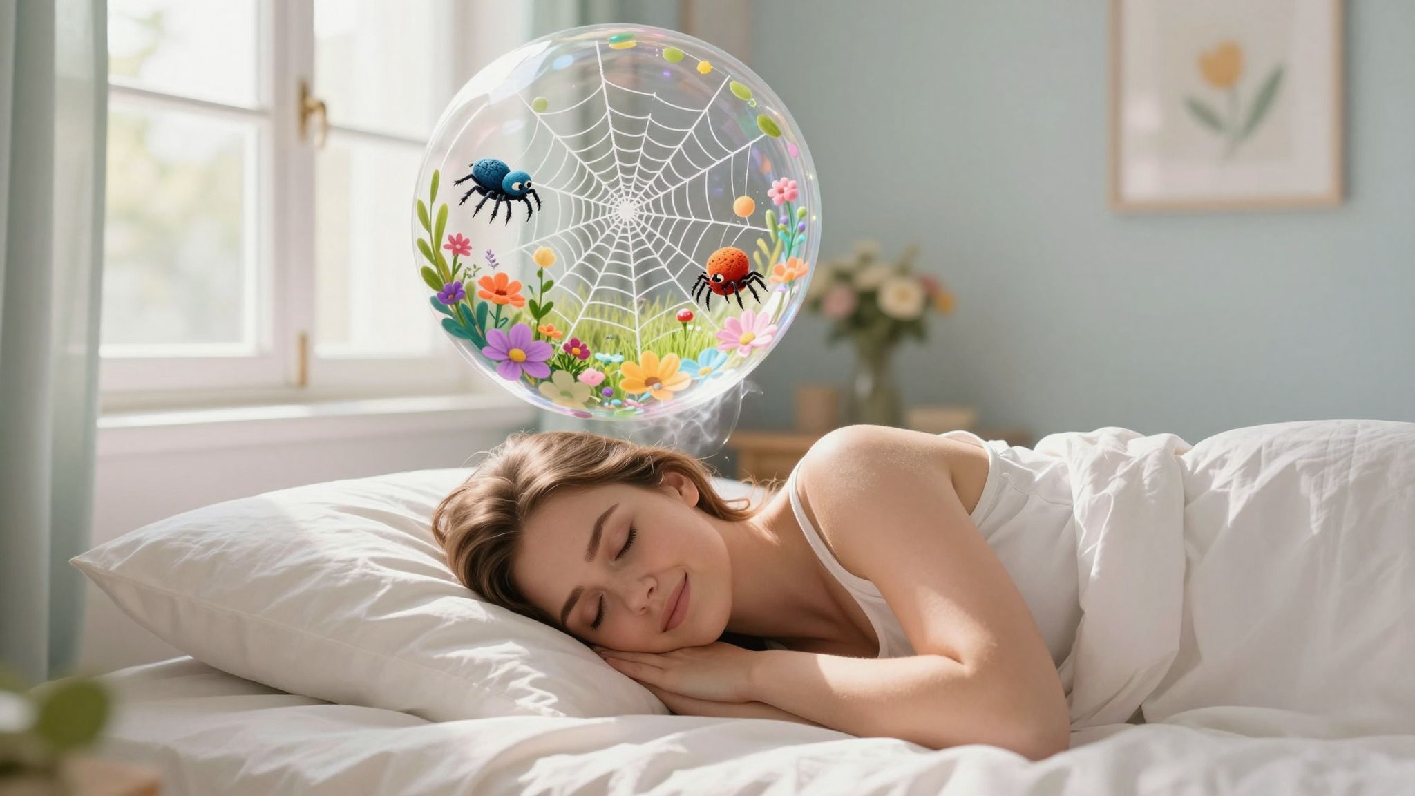 A pókok álma gyakran rejtett félelmeket tükröz.