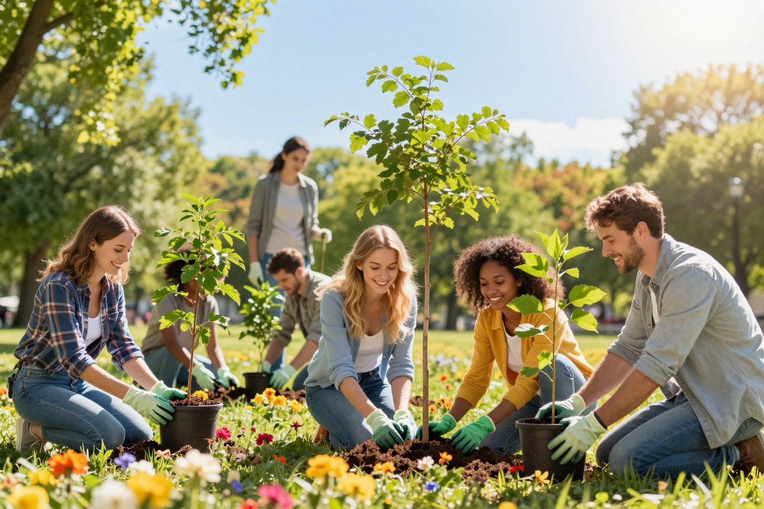 A zöld területek növelik a mentális jólétet.