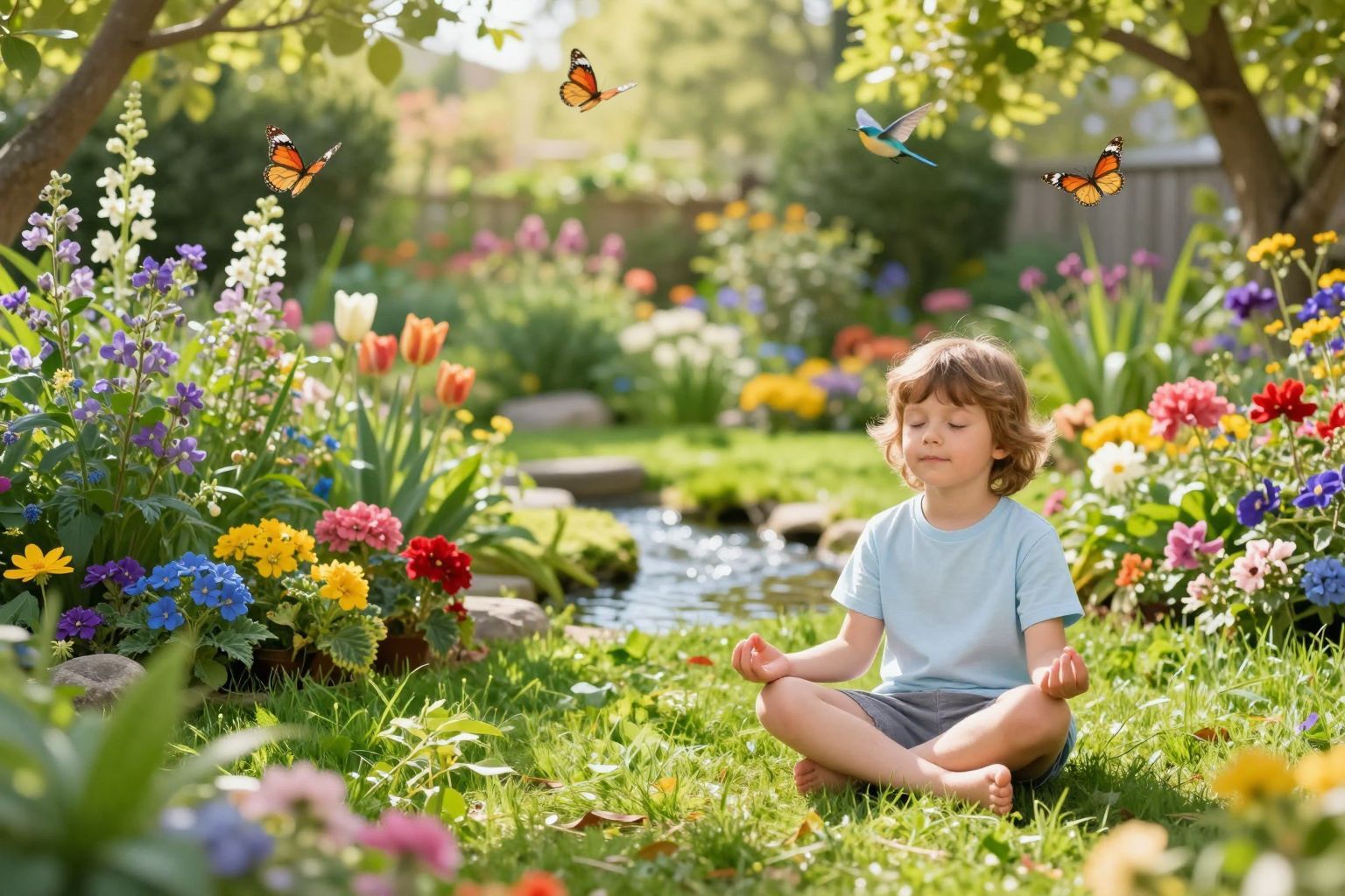 A gyermekmeditáció növeli az önismeretet és empátiát.