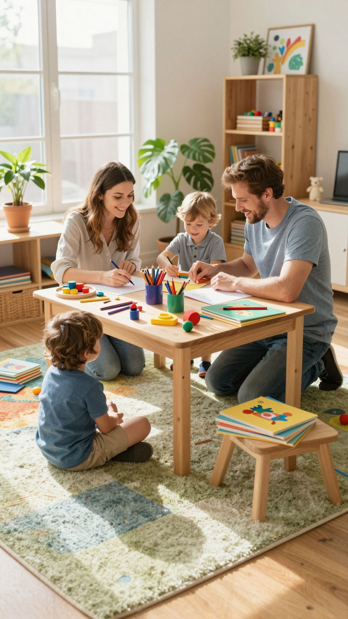 A Montessori módszer otthon alkalmazása erősíti a gyermek fejlődését.