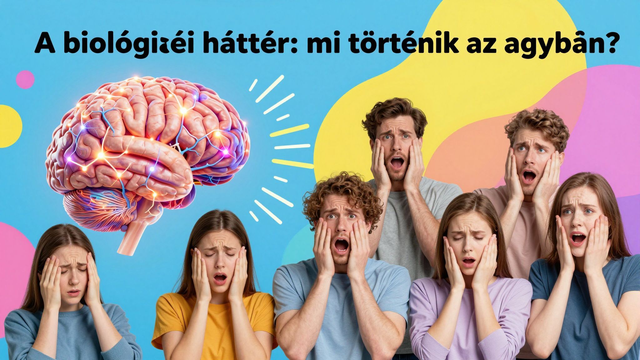 Az agy amygdalája a félelem érzésének központja.
