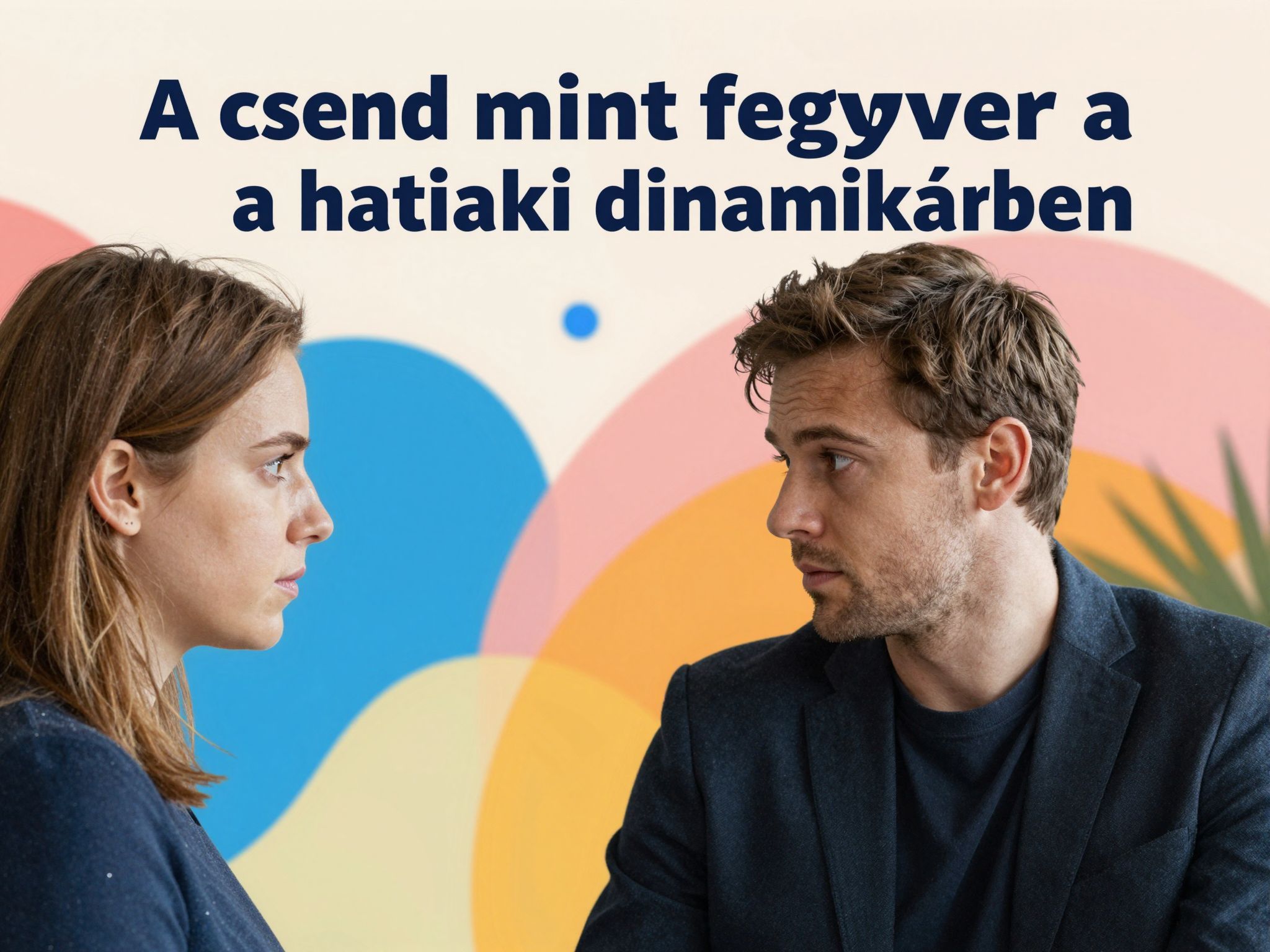 A csend gyakran erősebb, mint a nyílt konfliktus.