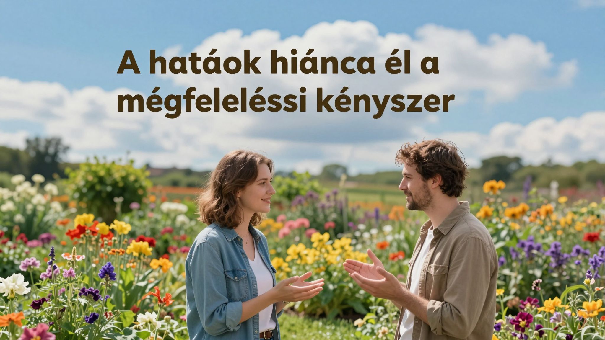 A megfelelési kényszer gátolja a személyes fejlődést.