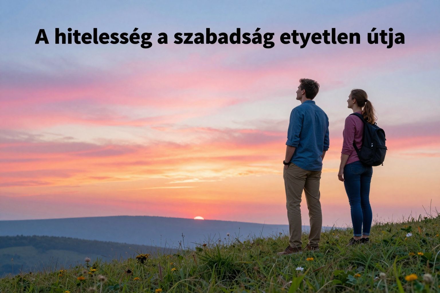 A hitelesség önmagunkkal való őszinte kapcsolatot teremt.