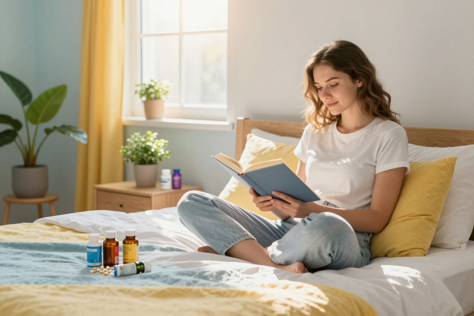 Az antidepresszánsok segíthetnek az álmatlanság tüneteinek enyhítésében.