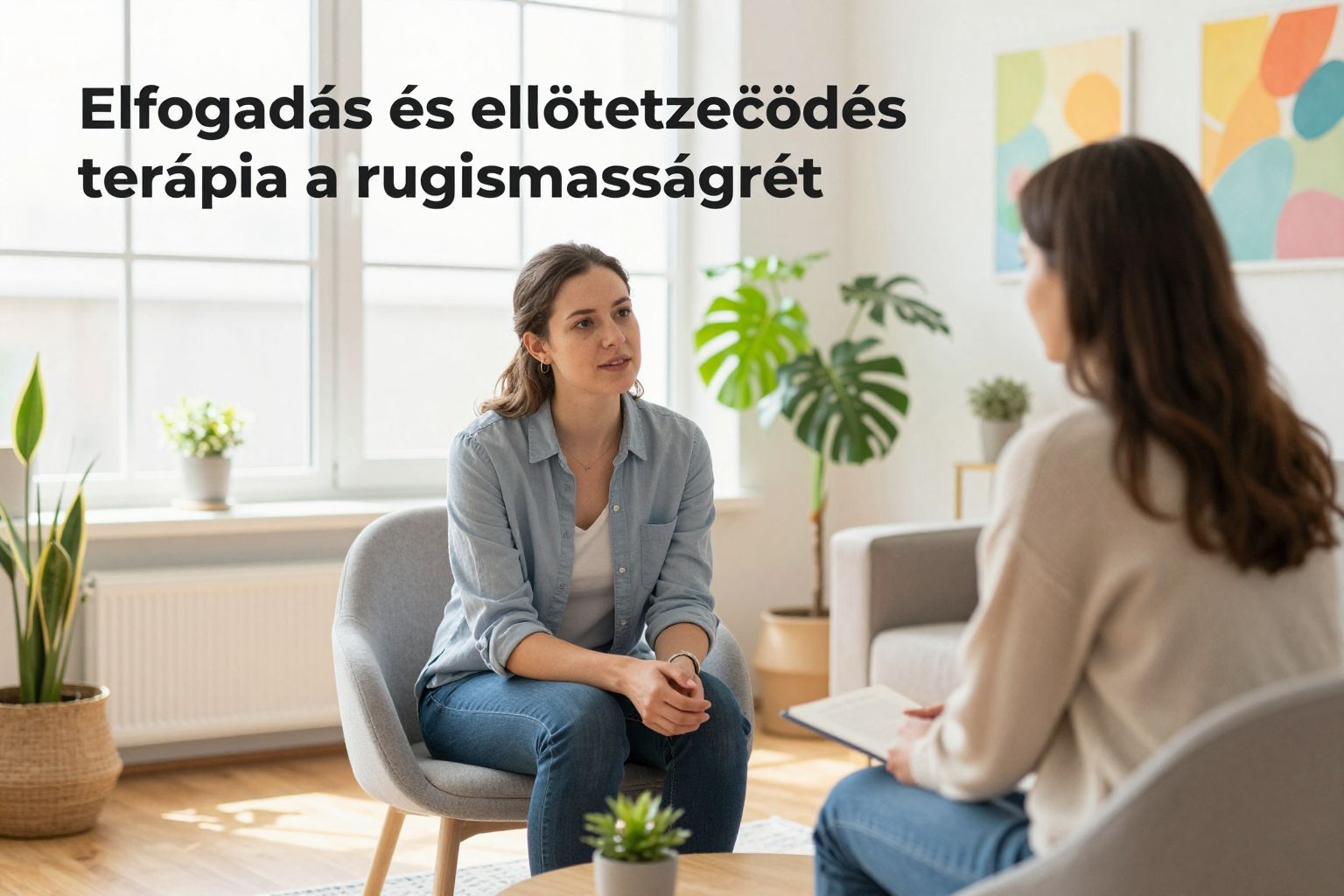 Az elfogadás és elköteleződés terápia növeli a mentális rugalmasságot.