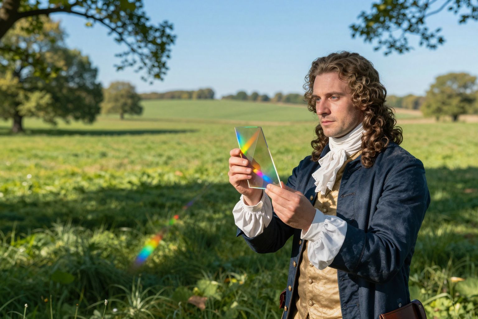 Newton felfedezései forradalmasították a fény és látás megértését.