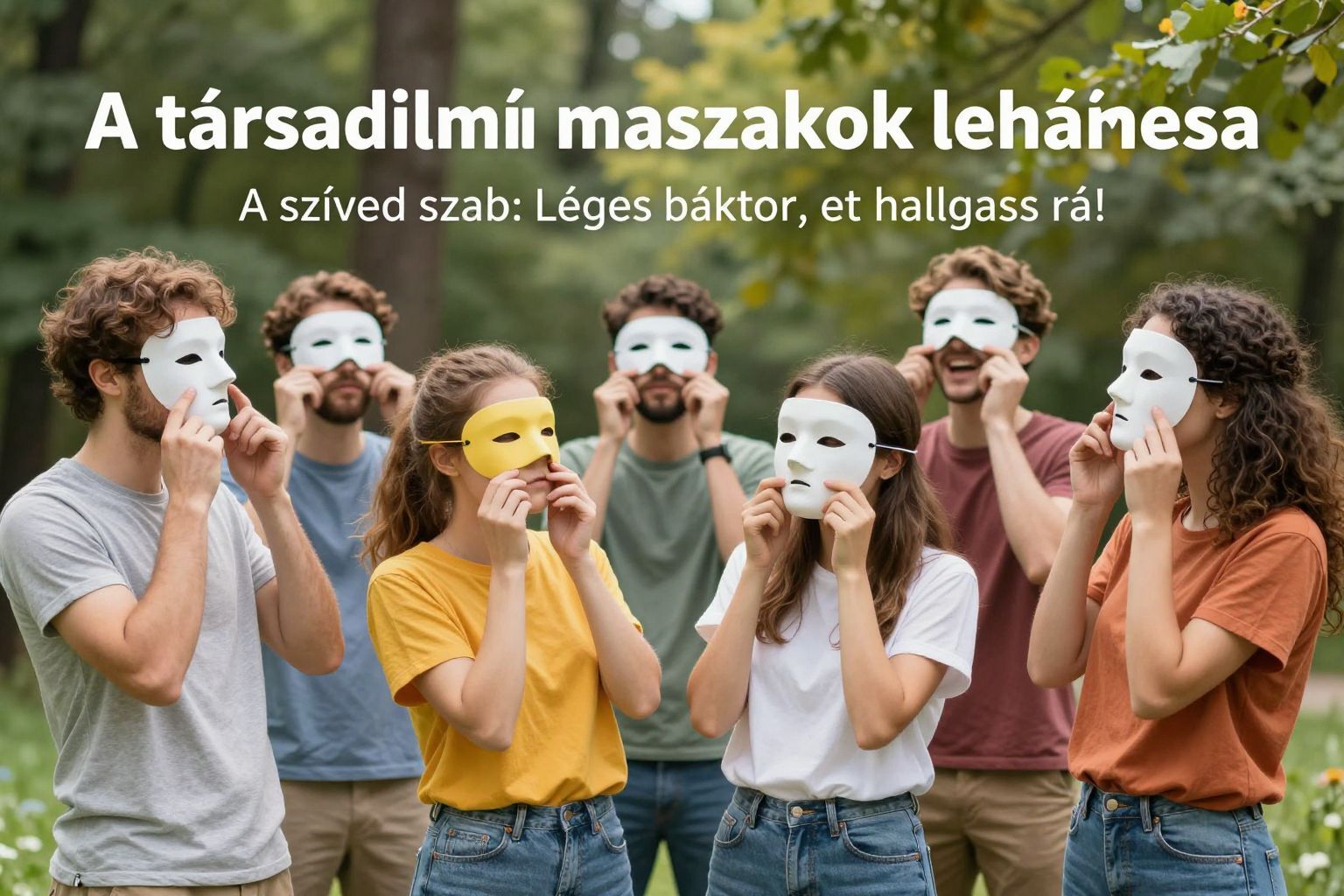 A társadalmi maszkok lehántása mögött a valódi önfelfedezés rejlik.