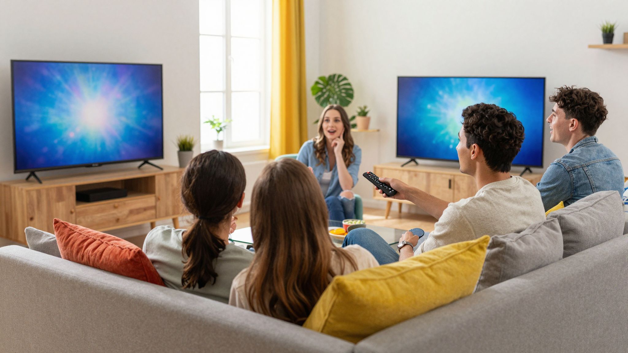 A televízió formálja a közvéleményt és kultúrát.