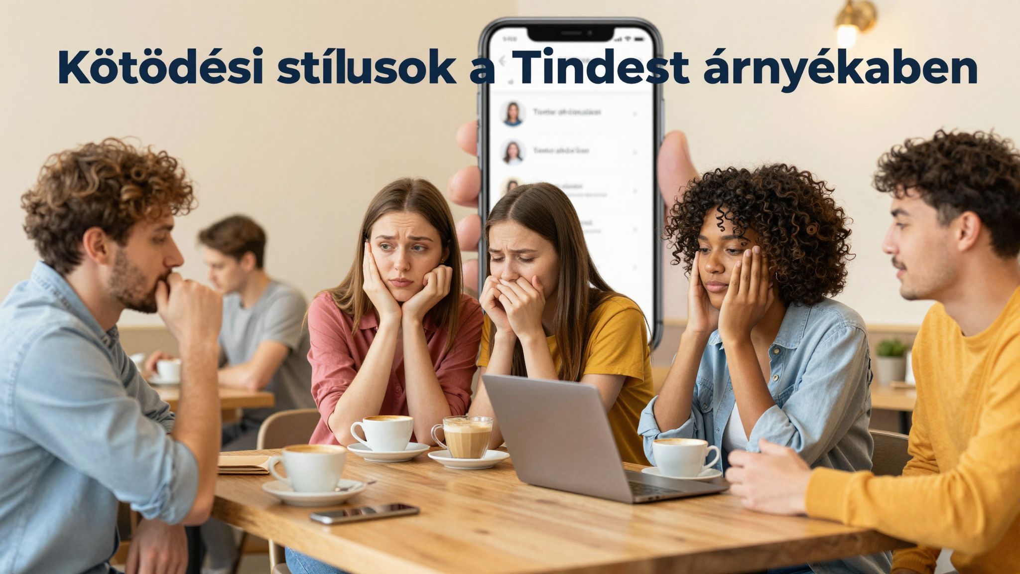 A kötődési stílusok befolyásolják a Tinder sikerét.