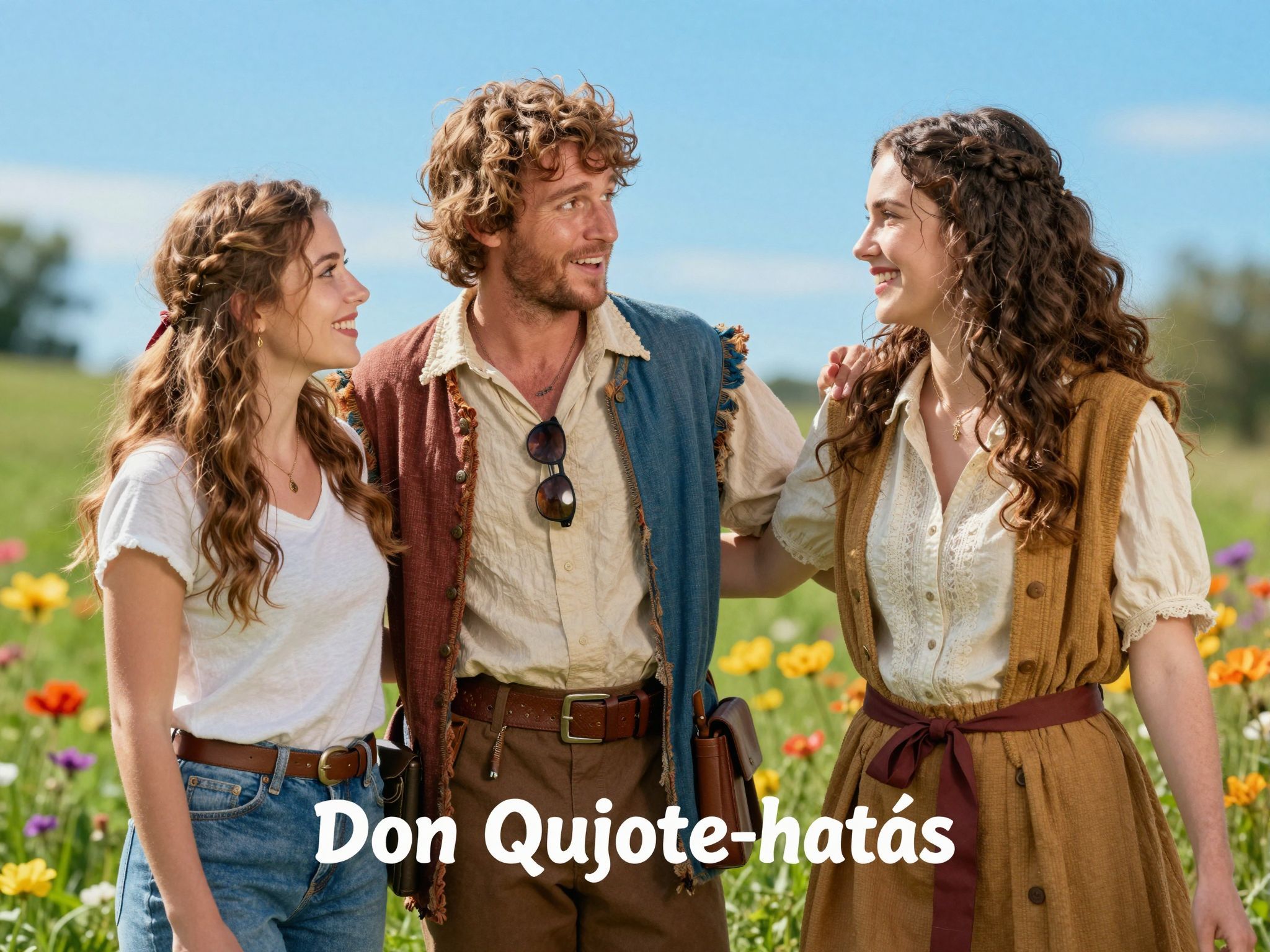 Sancho Panza a valóság és álmok közötti hidat jelképezi.