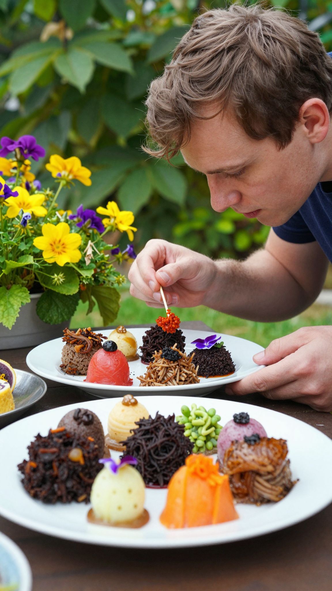 A geofágia újraértelmezése a gourmet konyhában izgalmas tendencia.