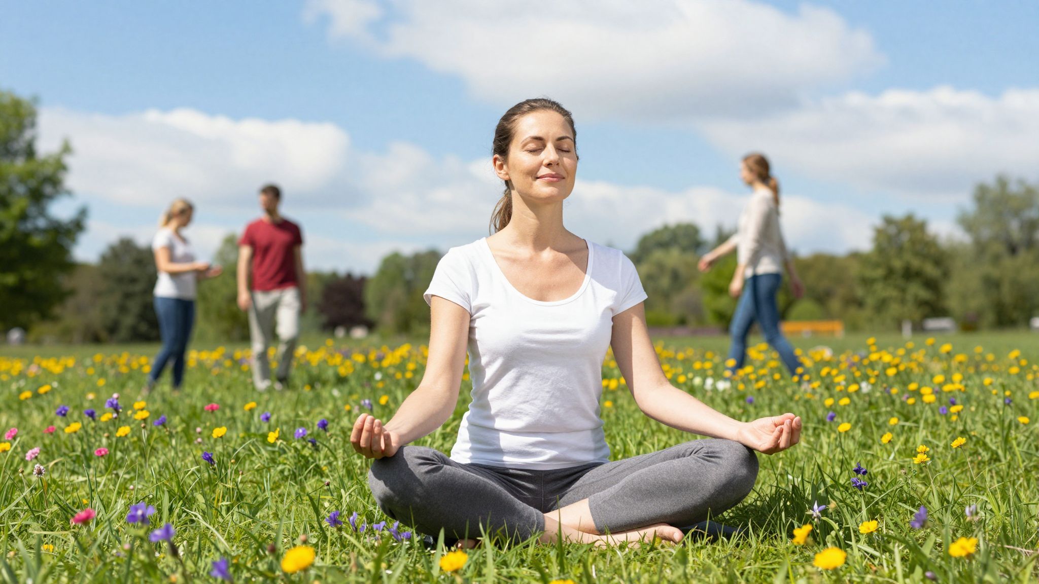 A mindfulness segít a jelen pillanatra való fókuszálásban.