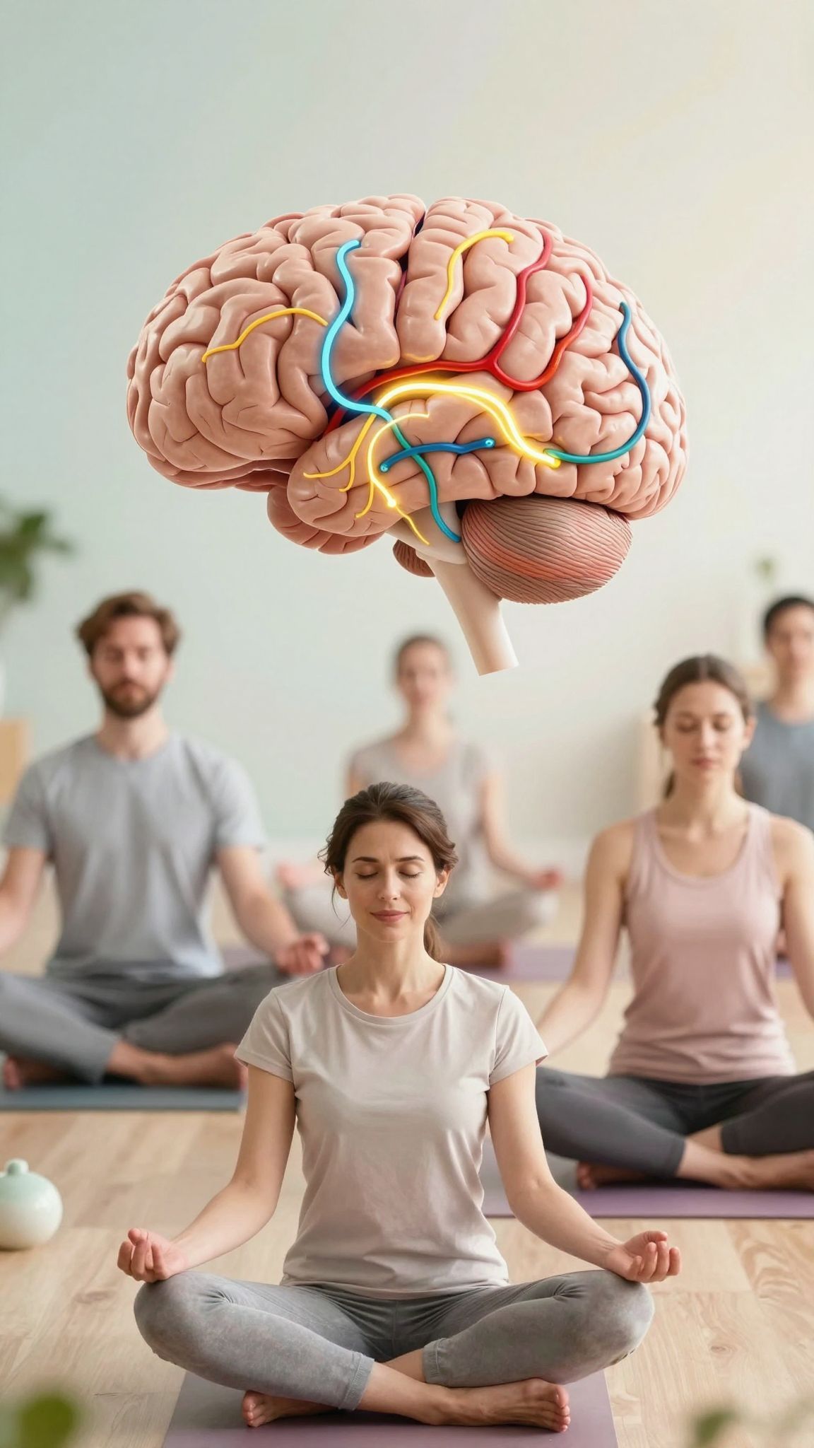 A stressz hatására a kortizol szint emelkedik az agyban.