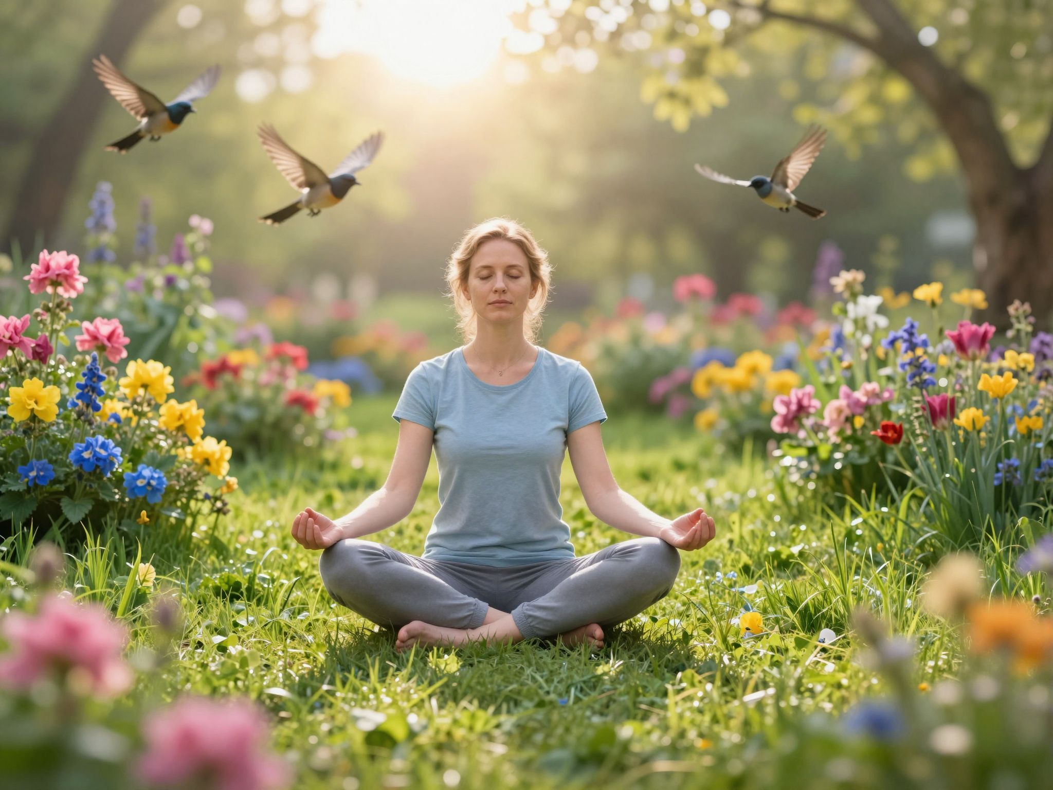 A rendszeres mozgás és meditáció segít az egyensúlyban.