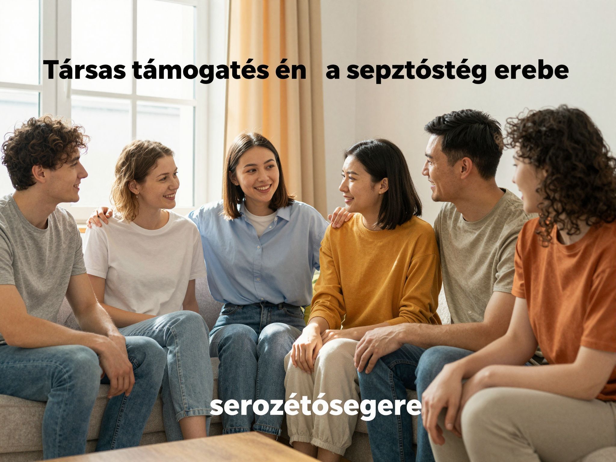 A társas támogatás csökkenti a szorongást és sebezhetőséget.