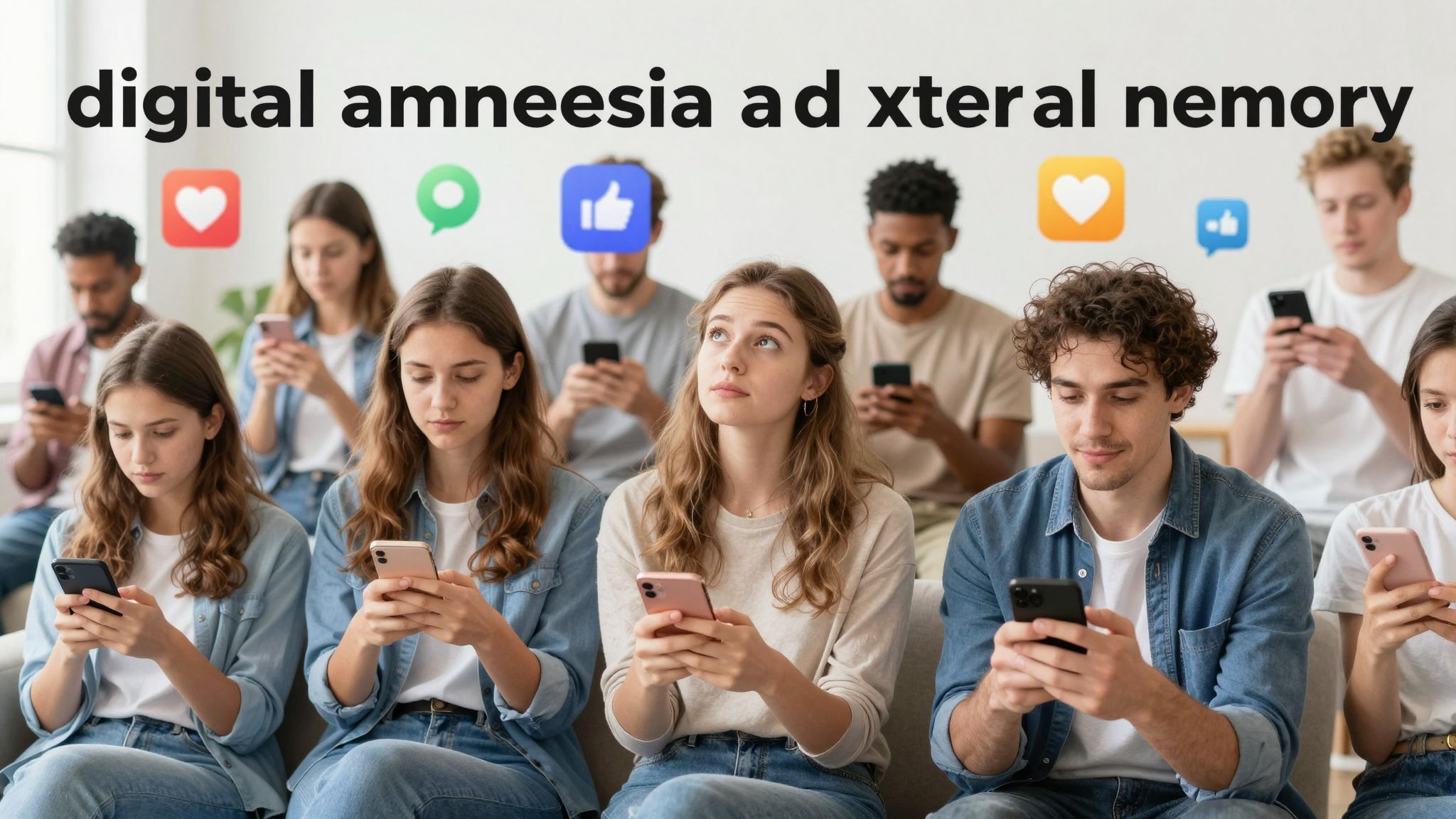 A digitális amnézia csökkenti a hosszú távú memóriát.