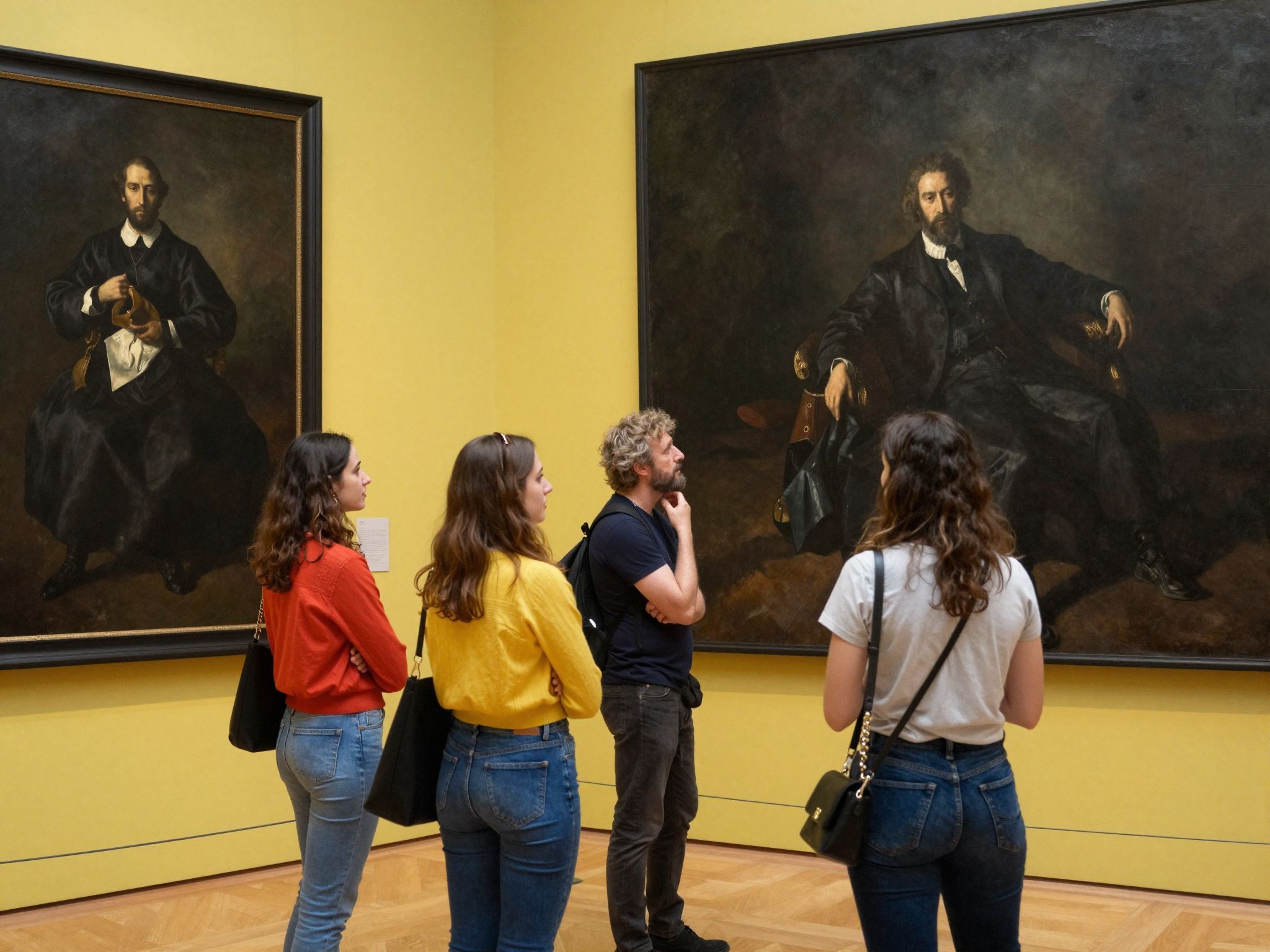 Goya fekete festményei a sötét emberi pszichét tükrözik.