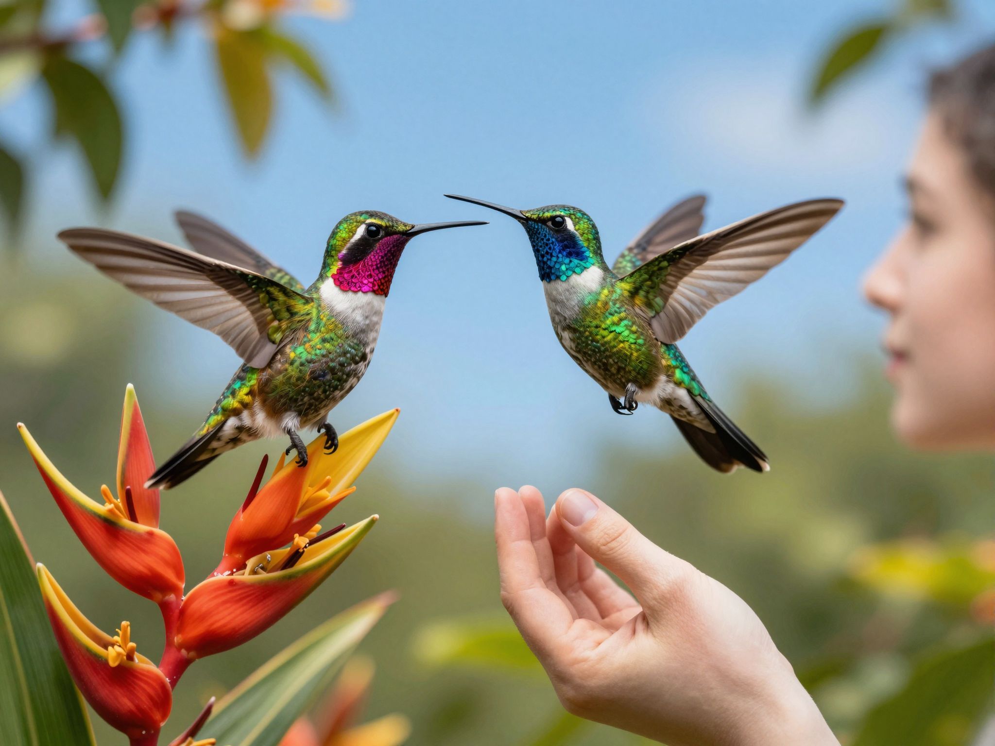 A kolibri a spiritualitás és a kommunikáció szimbóluma.