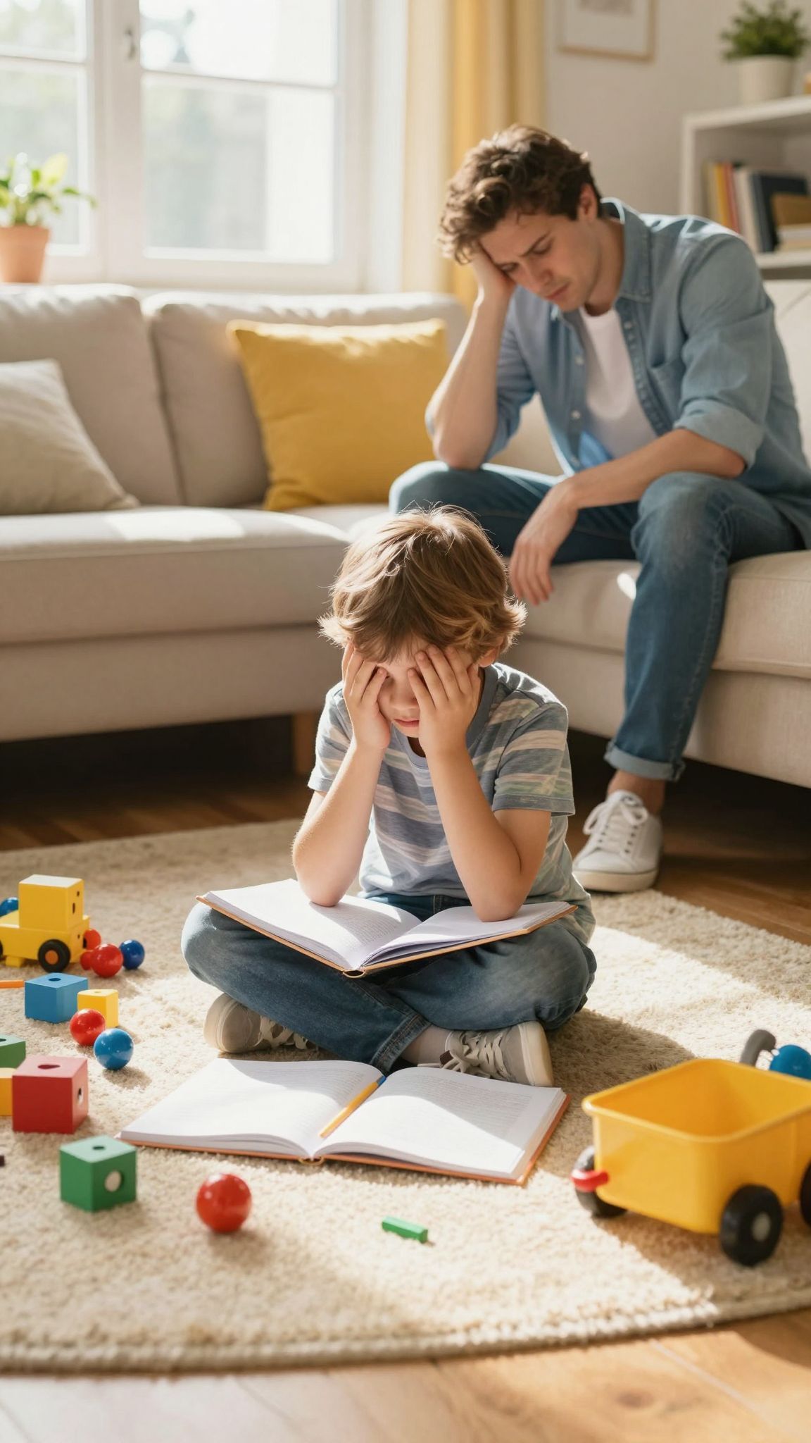 A parentifikáció megnöveli a gyermek szorongását és stresszét.