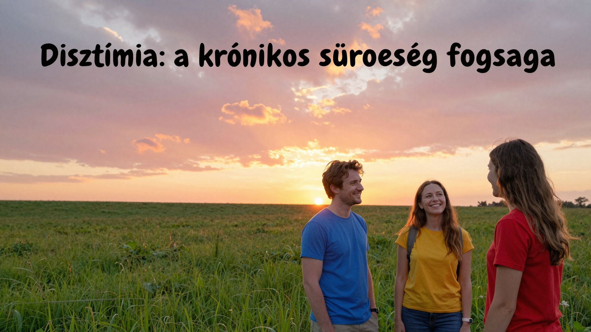 A disztímia tartós szomorúság, mely mindennapi életet nehezít.