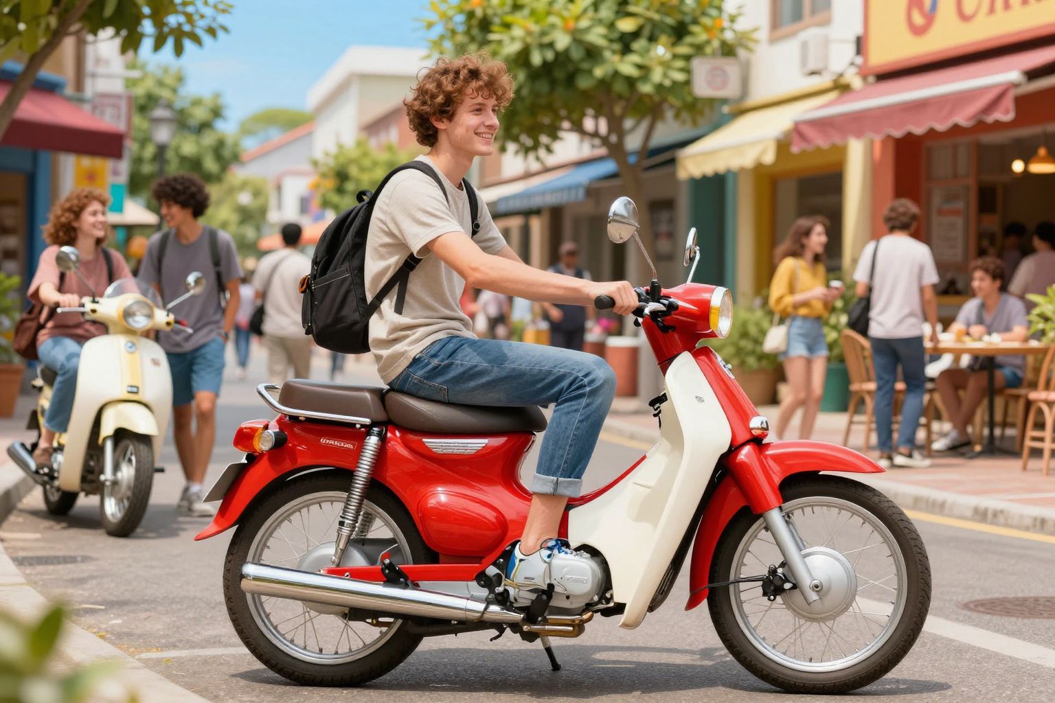 A Super Cub forradalmasította a közlekedést világszerte.